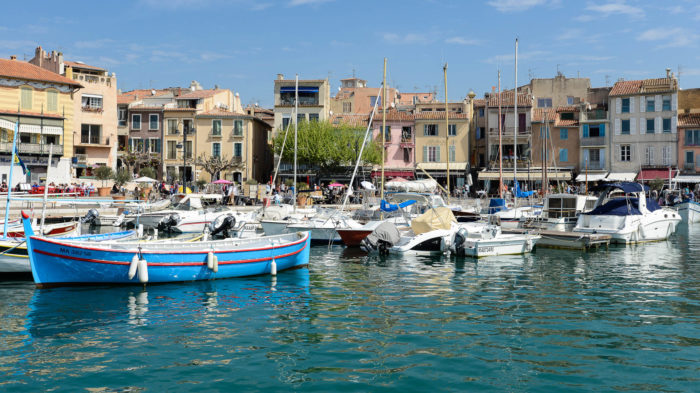 Přístav v Cassis