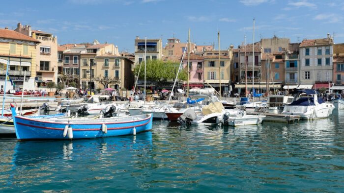 Přístav v Cassis Přístav v Cassis
