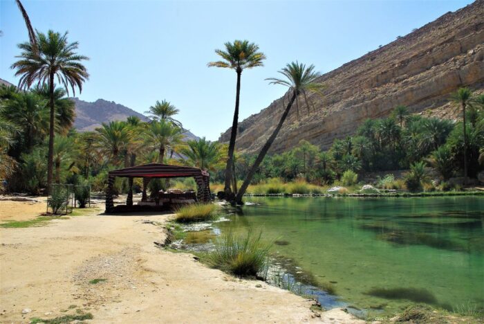 Omán - oáza Bani Wadi