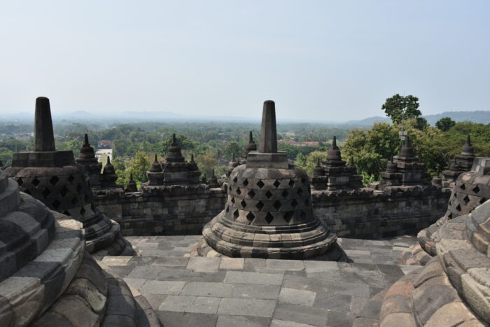 Buddhistický chrám Borobudur zájezd Jáva a Bali
