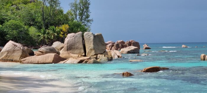 ostrov La Digue - Seychely