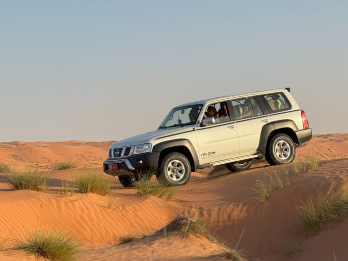 Omán - autem do pouště