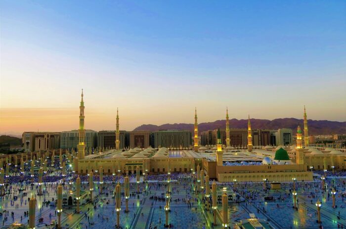 mešita al-nabawi, Medina Mešita al-nabawi, Medina, Saudská Arábie zájezd