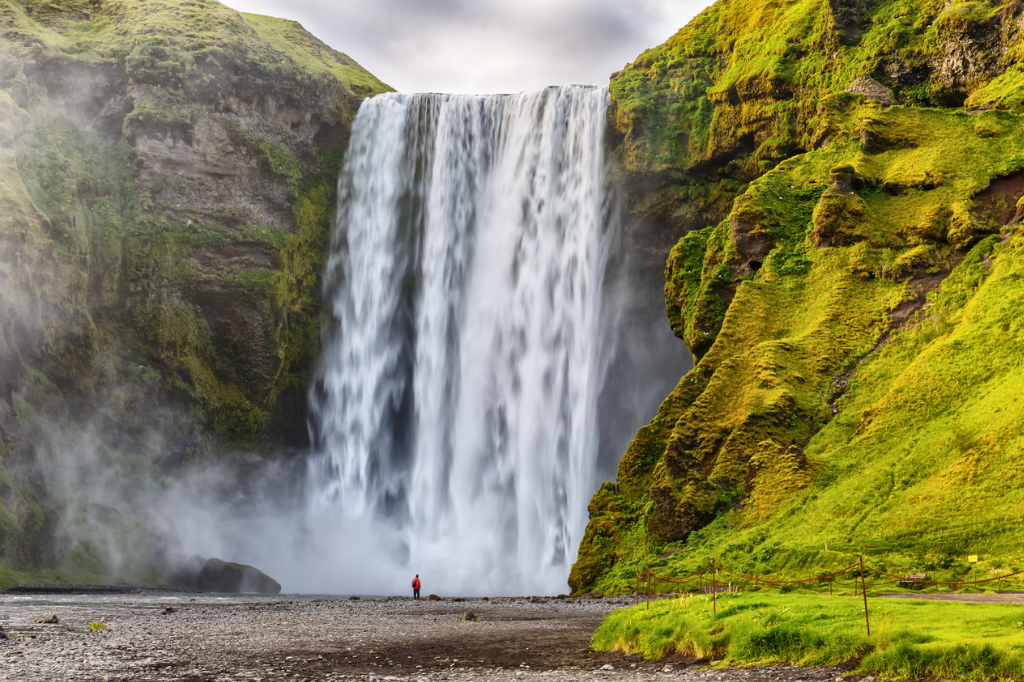 Vodopád Skogafoss